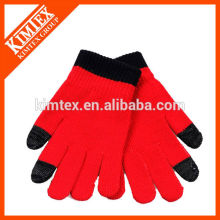 Fashion knitted acrylic texting gloves
